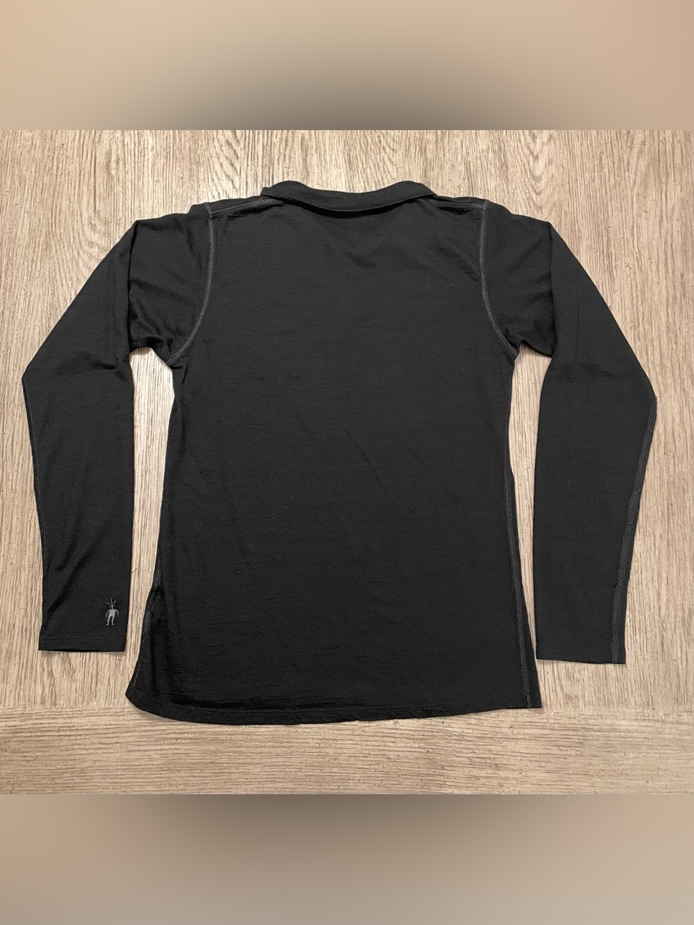 Smartwool 1/4 Zip Pullover Womens Large
Merino Wool Base Layer Thermal, black. - Picture 2 of 5